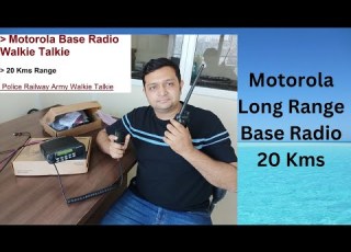 Best Motorola Long Range Walkie Talkie In India Motorola GM 338 And Motorola GP 328 Review Demo