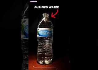  Bottle Water Under Microscope W Extra Protein