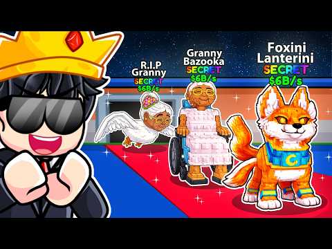 I Stole NEWEST RIP GRANNY BRAINROTS In Steal A Brainrot Roblox