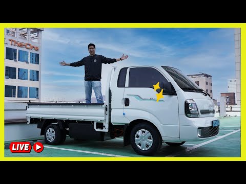 Kia Bongo 3 EV New EV Pickup Truck From Kia