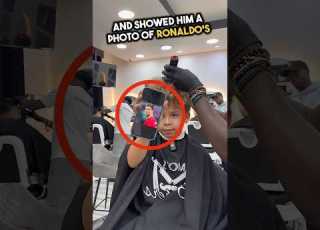  This Boy Wanted A Ronaldo Haircut And Shocked His Mom