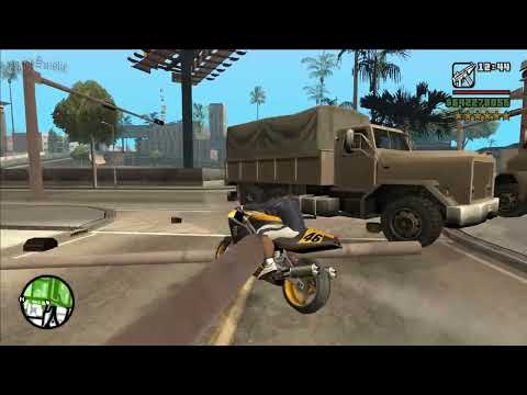 GTA San Andreas 6 Star Wanted Level Rampage