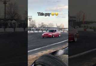 He S Showing Everyone FWD Drifting Is Possible Drifting Fwd Driftcar Honda