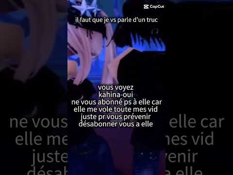 Kahina Je Vais Appeler Ta Mère Et Je Vais Lui Dire Que Tu Supprime T Vid