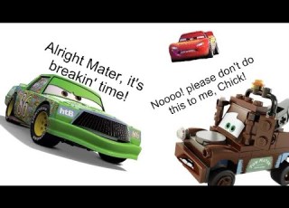 Chick Hicks Turns Mater Into A Lego Car And Breaks Him Grounded