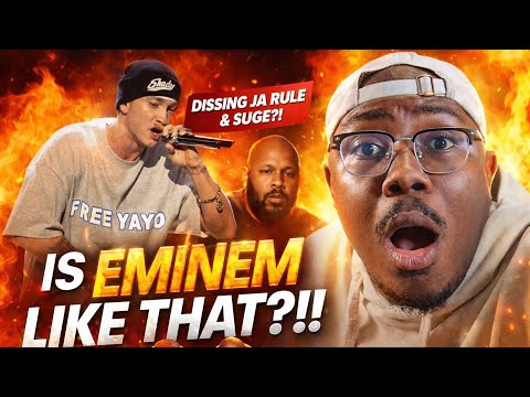 FIRST TIME HEARING EMINEM SMACK YOU SUGE AND JA RULE DISS