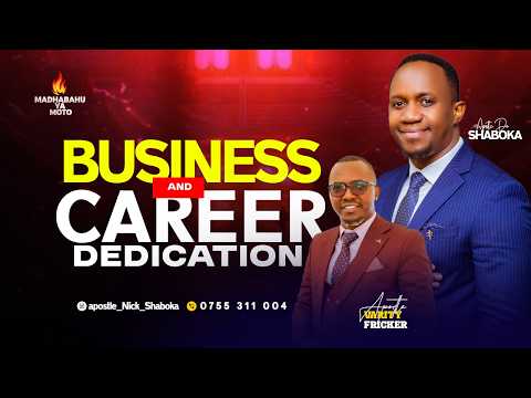 BUSINESS AND CAREER DEDICATION