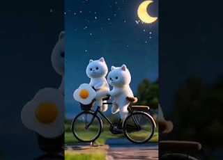  Cat Cartoon Biraler Tiktok Kitten Shorts