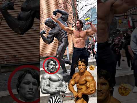 ARNOLD SCHWARZENEGGER AURA ARNOLD POSE Arnoldschwarzenegger Olympics Shortsviral