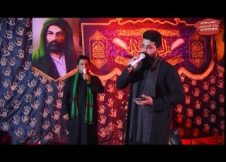 زيدون الربيعي و الشاعر علي مالك الموسوي مهرجان شمس الولاية المركزي قطاع ١٧