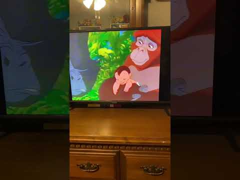 Tarzan 1999 Kala Shows The Group The Human Baby VHS Capture