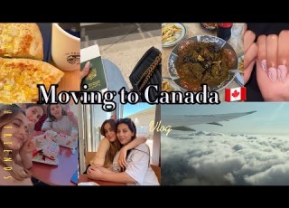 Moving To Canada فلوق السفر الى كندا