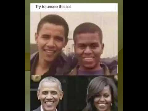 Barack And Michael Obama