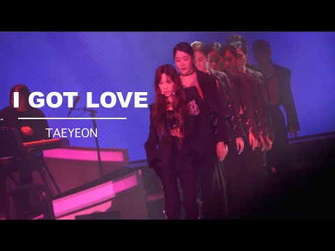 Taeyeon I Got Love The Unseen Concert In Seoul Day 1 200117