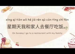  Day 5 Mandarin Speaking Challenge Food