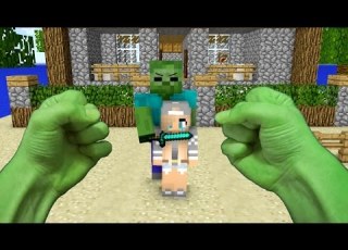  REALISTIC MINECRAFT STEVE BECOMES HULK