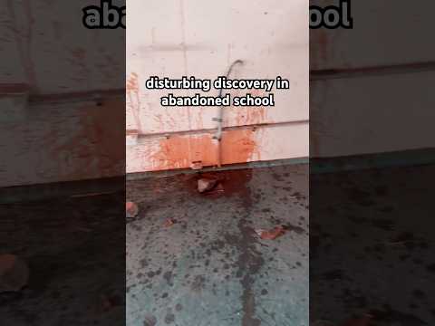 I Found Something Disturbing In This Abandoned School Urbex Abandoned Creepy Fyp Shorts I Found Something Disturbing In This Abandoned School Urbex Abandoned Creepy Fyp Shorts