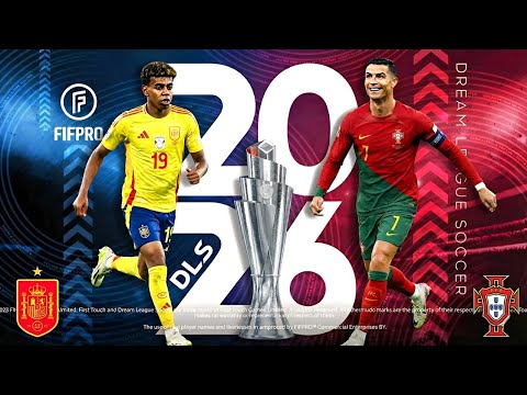 DLS 26 PORTUGAL Vs SPAIN UEFA Nations League Final Dream League Soccer 2026
