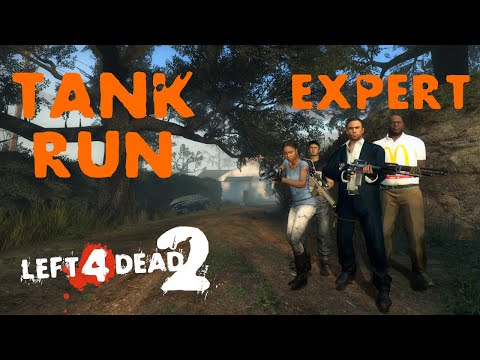 Swamp Fever Tank Run Expert Left 4 Dead 2