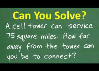 This Cell Tower Math Problem Tricks Most People