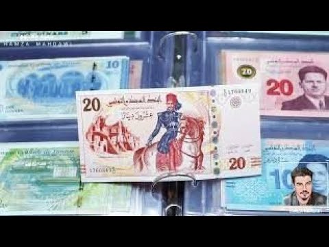 عشرون دينار تونسي خير الدين التونسي أجمل العملات التونسية Tunisian Banknotes