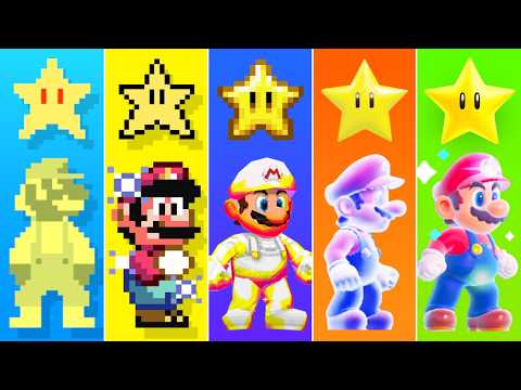 Evolution Of Super Star In Super Mario Games 1985 2026
