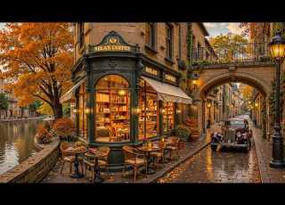  Soothing Fall Jazz Music At Cozy Coffee Shop Ambience Soft Jazz Background Music For Work Study