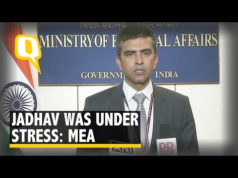 Cultural And Religious Sensibilities Of Jadhav S Family Were Disregarded In Pak MEA The Quint