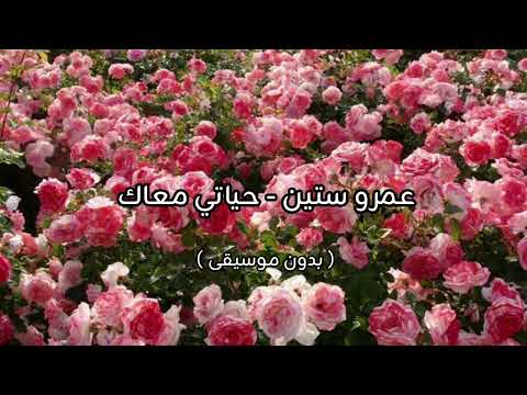 عمرو ستين حياتي معاك بدون موسيقى