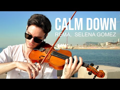 CALM DOWN Rema Selena Gomez Violin Cover By Caio Ferraz Instrumental Version