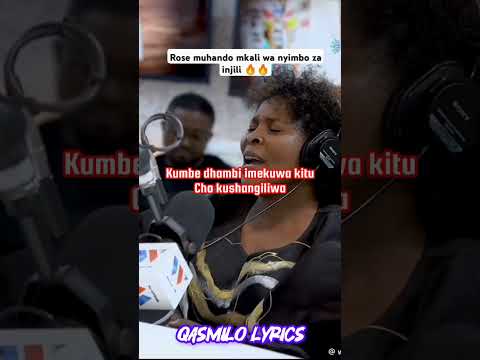 Rose Muhando Akiimba Wasafi Media Rosemuhando Nyimbozainjili Gospel Shortvideo Wasafimedia Viral