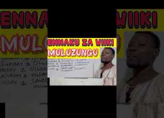 Yiga Ennaku Za Wiiki Mu Luzungu Shorts Oluzungu Shortvideos