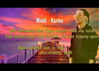 El GhazOne Madd Karma Lyrics Paroles الكلمات