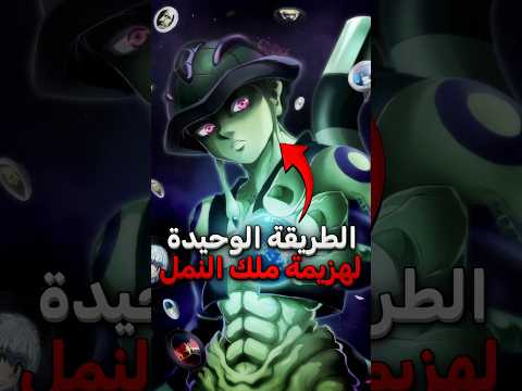 هذه هي الطريقة الوحيدة لهزيمة ملك النمل ميرويم Hunter X Hunter