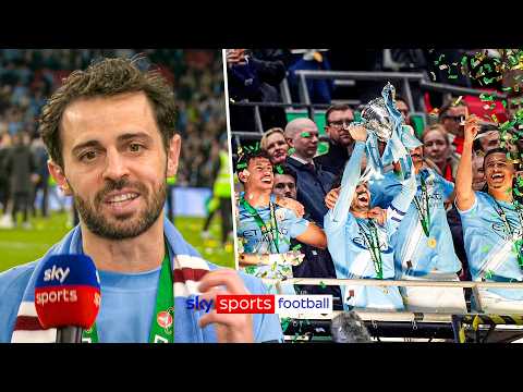Bernardo Silva REACTS To Man City Carabao Cup Win I Know The Standards This Club Demands