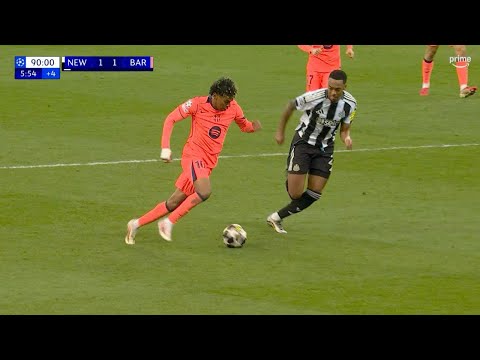 Lamine Yamal Vs Newcastle UCL 10 03 2026 Last Minute Goal
