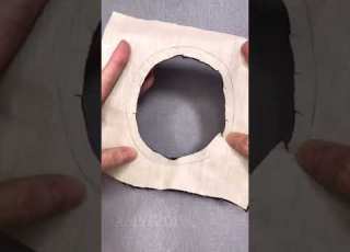 Cut Out Patchwork Circle Diy Sewing 101 Shorts Shortsvideo