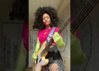  Forget Me Nots On A Custom Fender April Kae Bass Cover Patricerushen Forgetmenots Fashion