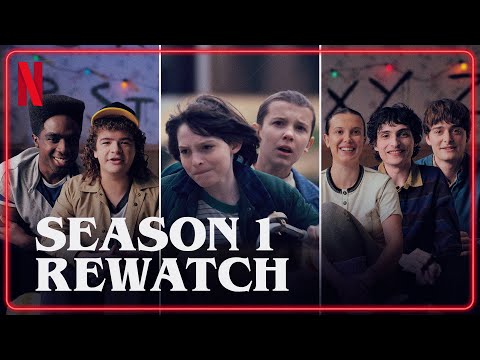 Stranger Things Cast Rewatch Season 1 Netflix