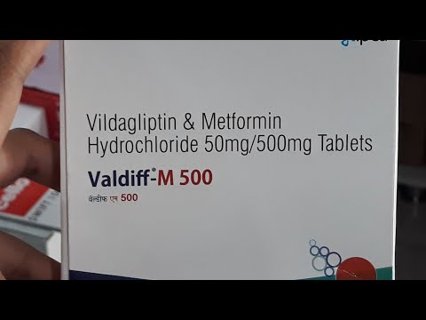 Valdiff M 500 Tablet Vildagliptin Metformin Hydrochloride Use Dose Work Side Effect