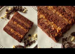  Snickers Cake My Recipe For The Perfect Balance Of Chocolate Caramel And Peanuts Mille Feuille