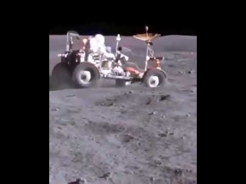 لقطات من على سطح القمر صورت أثناء رحلة أبولو 16 سنة 1972 Apollo 16 In 1972 Short