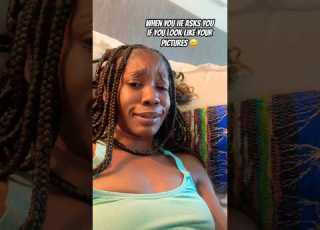 NO I JUST POST THEM FOR FUN I REALLY LOOK LIKE MY MAMA