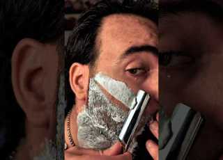  Straight Razor Shave ASMR One Wrong Move It S OVER Asmr Shaving Barber Shorts Fun