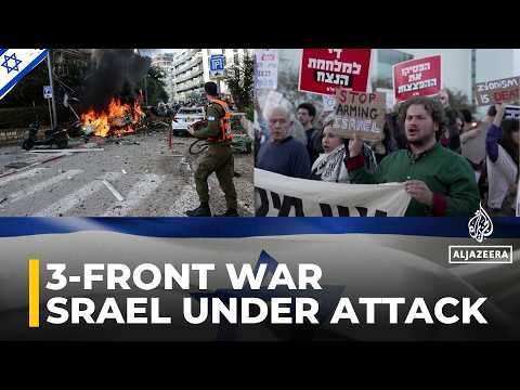 Israel Under Attack From 3 Fronts Iran Hezbollah Houthis Escalation