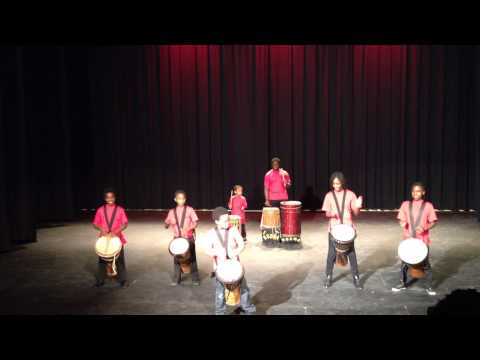 Ngoma Drum Ensemble Performing At Yorkwoods Theatre Black History Month 2014