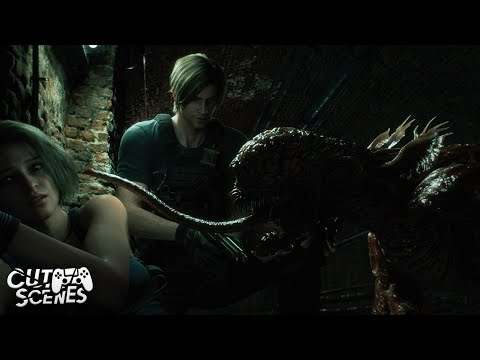 HORDE Of Lickers Attack Leon And Jill Resident Evil Death Island