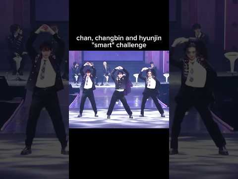 Bang Chan Changbin Hyunjin Smart Challenge Skz Fanmeeting Straykids Lesserafim Challenge