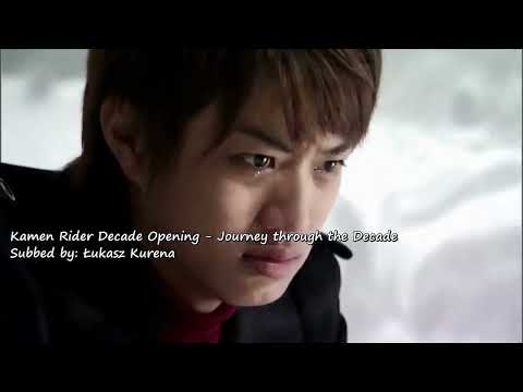 Kamen Rider Decade OP Full Journey Through The Decade Gackt Vietsub Lyrics