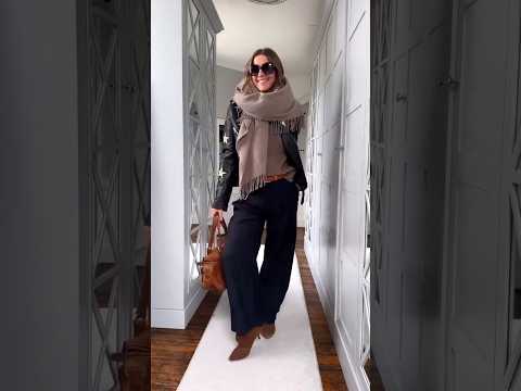 Building The Look Black Trousers Beige Sweater And A Star Jacket Fashiontrends Outfitideas